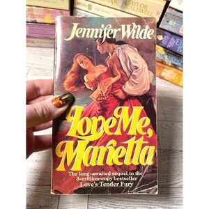 Love Me Marietta Jennifer Wilde 1981 Warner Books Historical Romance Novel